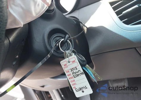 2013 Hyundai Elantra Gls z USA, uszkodzony, nr VIN 5NPDH4AE6DH214334